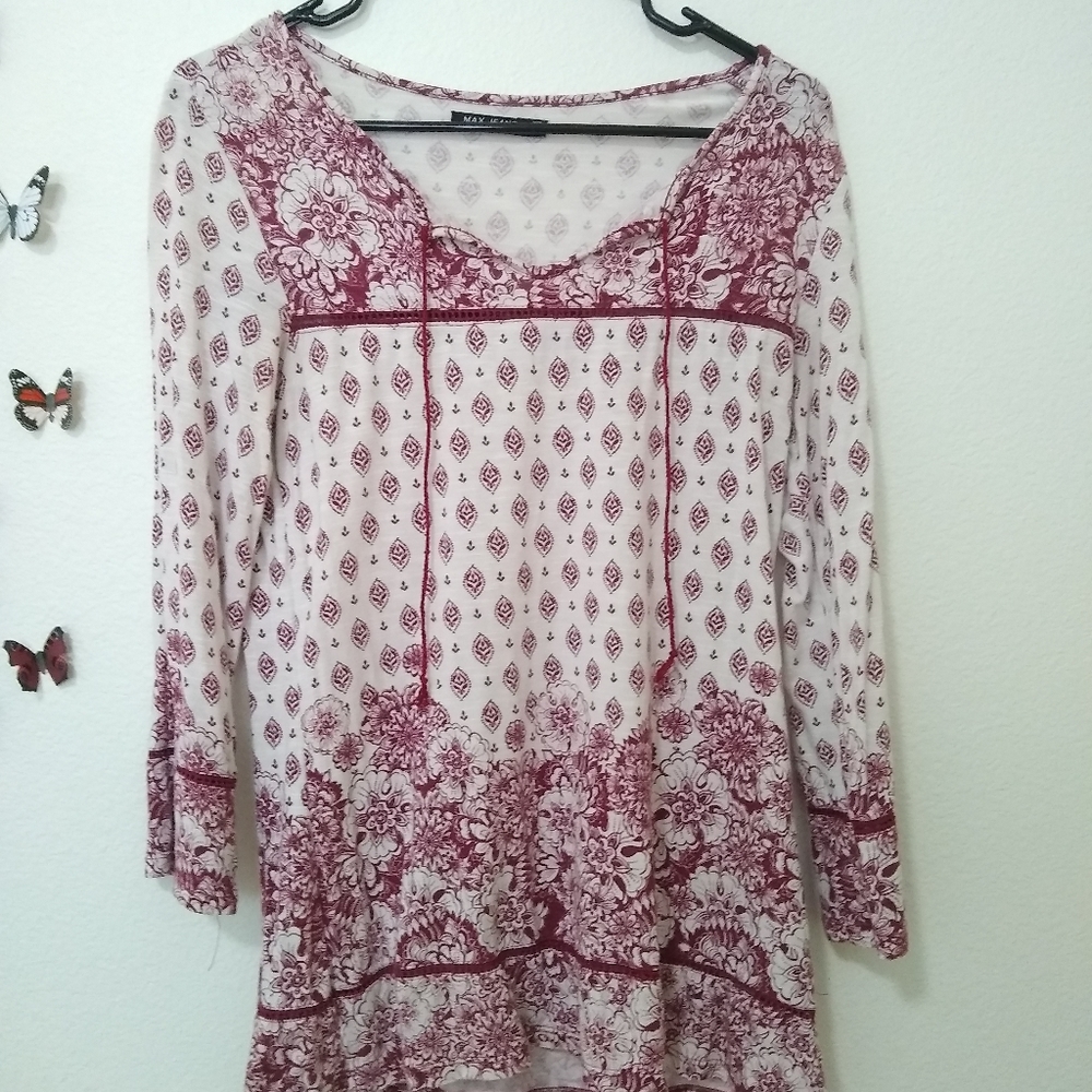 Quarter sleeve pleasant shirt